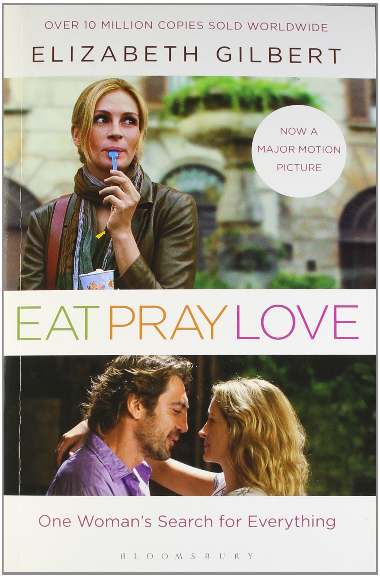 Eat Pray Love - Book Cover