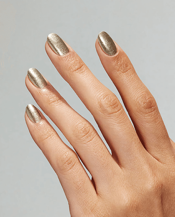 Metallic Gold Nail Paint